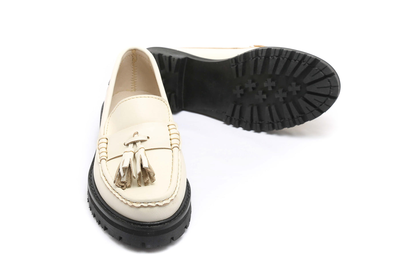 Mocasín con Vincha Marfil