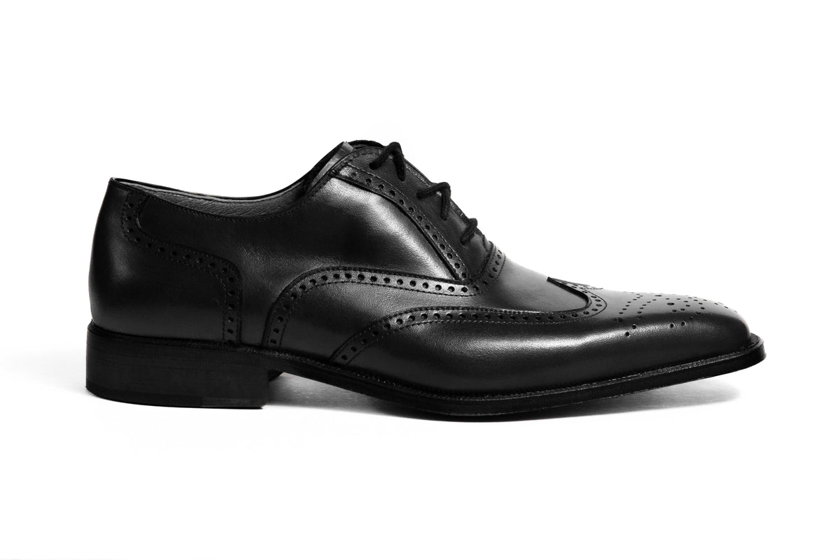 Zapato 1808 Picado Bigotera Negro