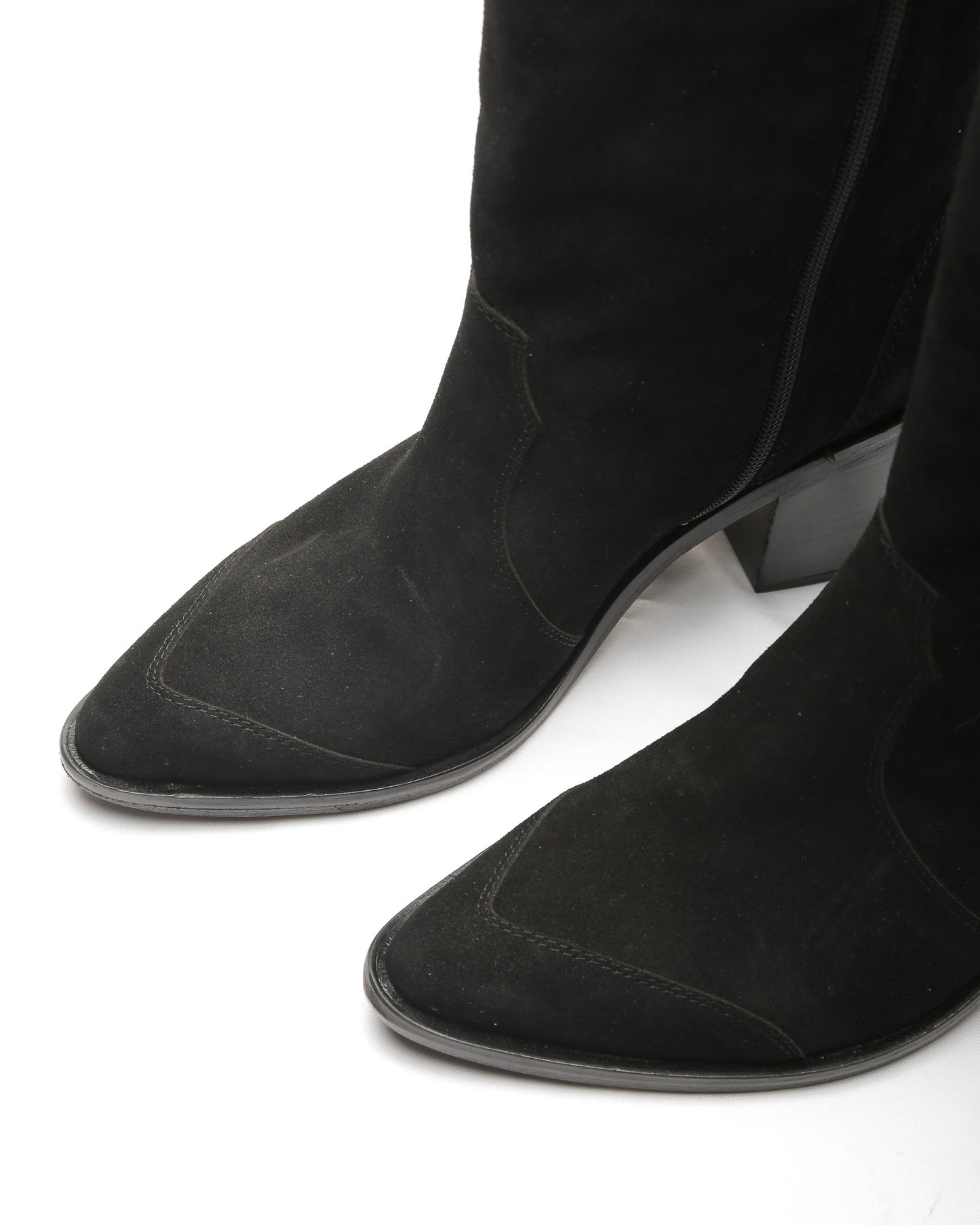 Bota Greta Gamuza Negro