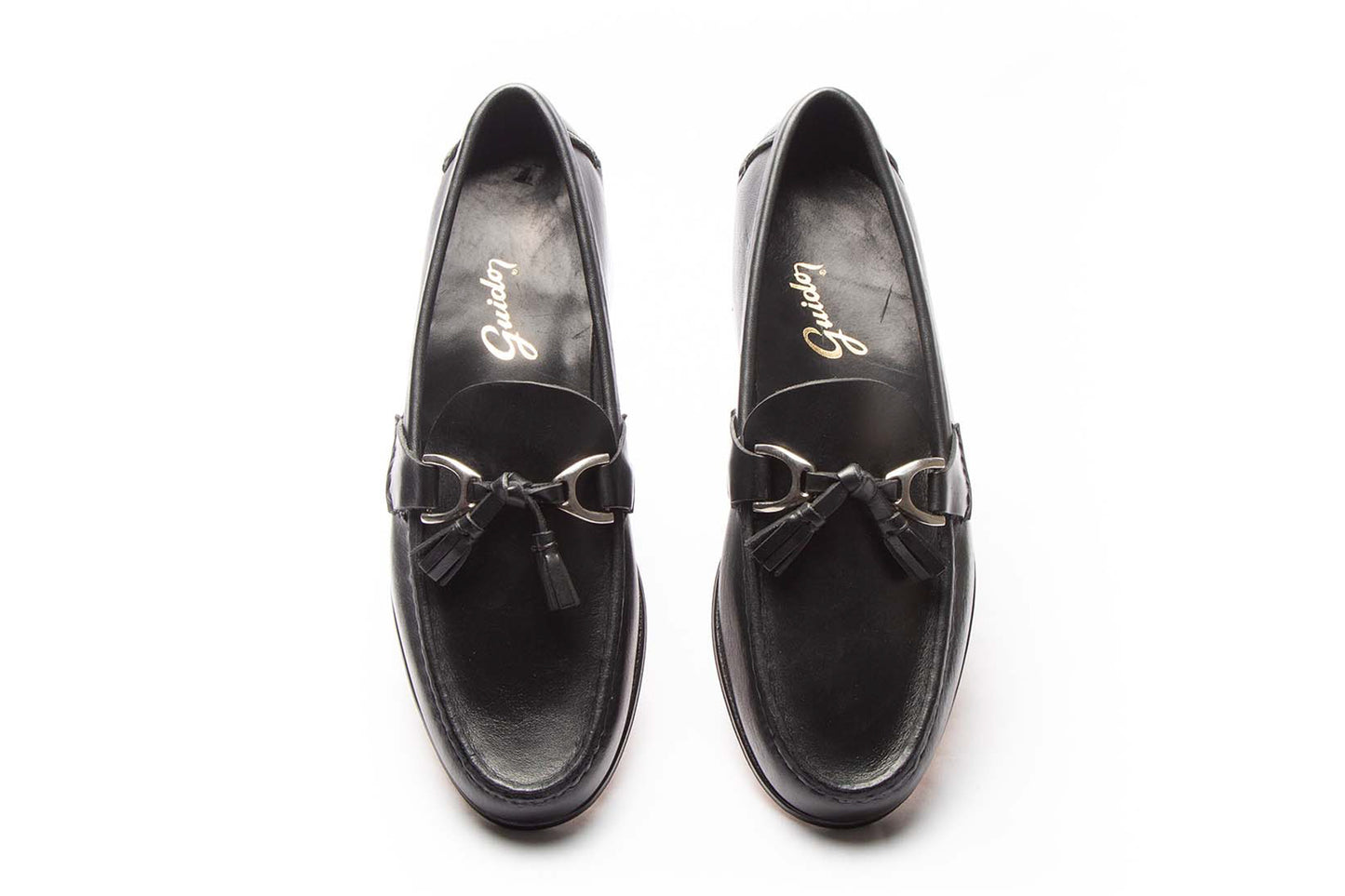 Mocasín Simple Suela 4219 Negro con Estribo