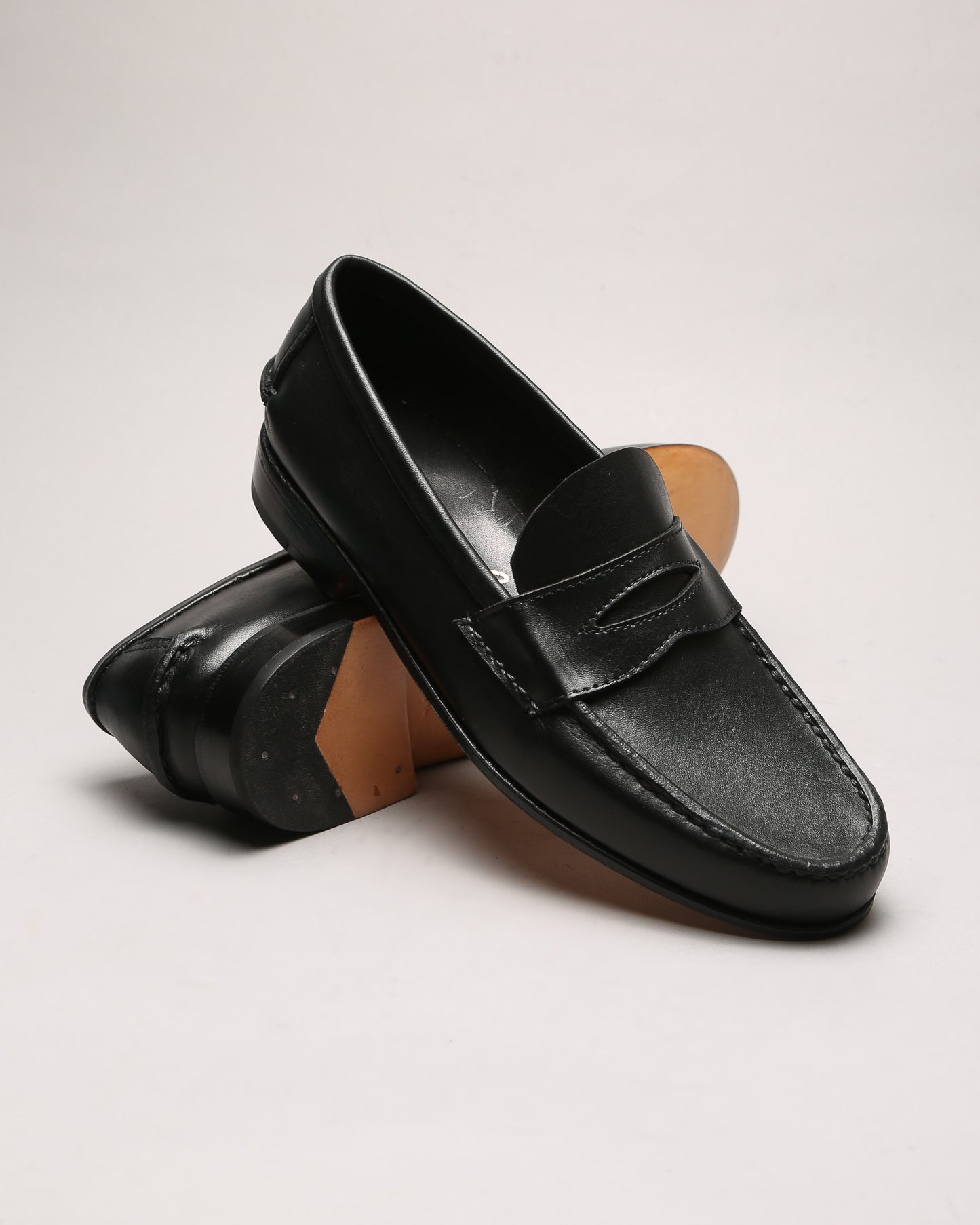 Mocasín Simple Suela 4218 Negro