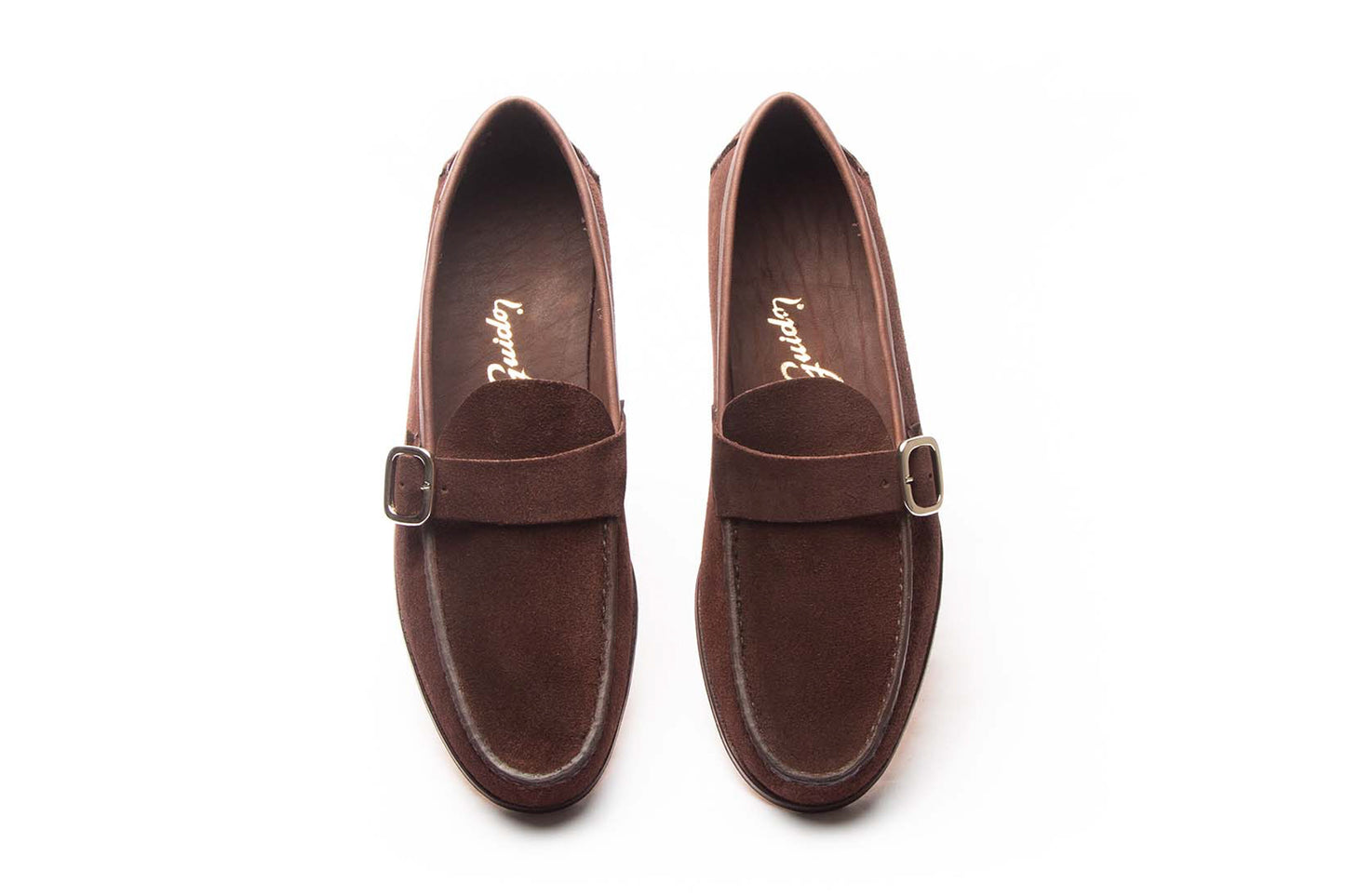 Mocasín Simple Suela 4220 Gamuza Marrón