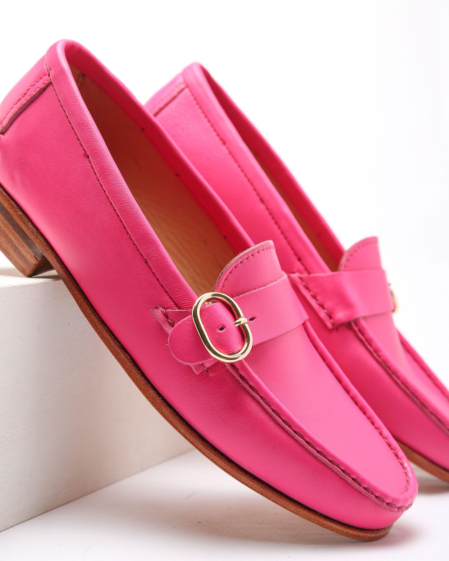 Mocasín 5320 Hebilla Fucsia