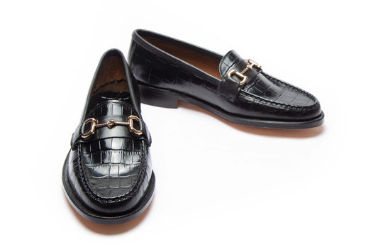 Mocasín 5324 con Herraje CR Negro