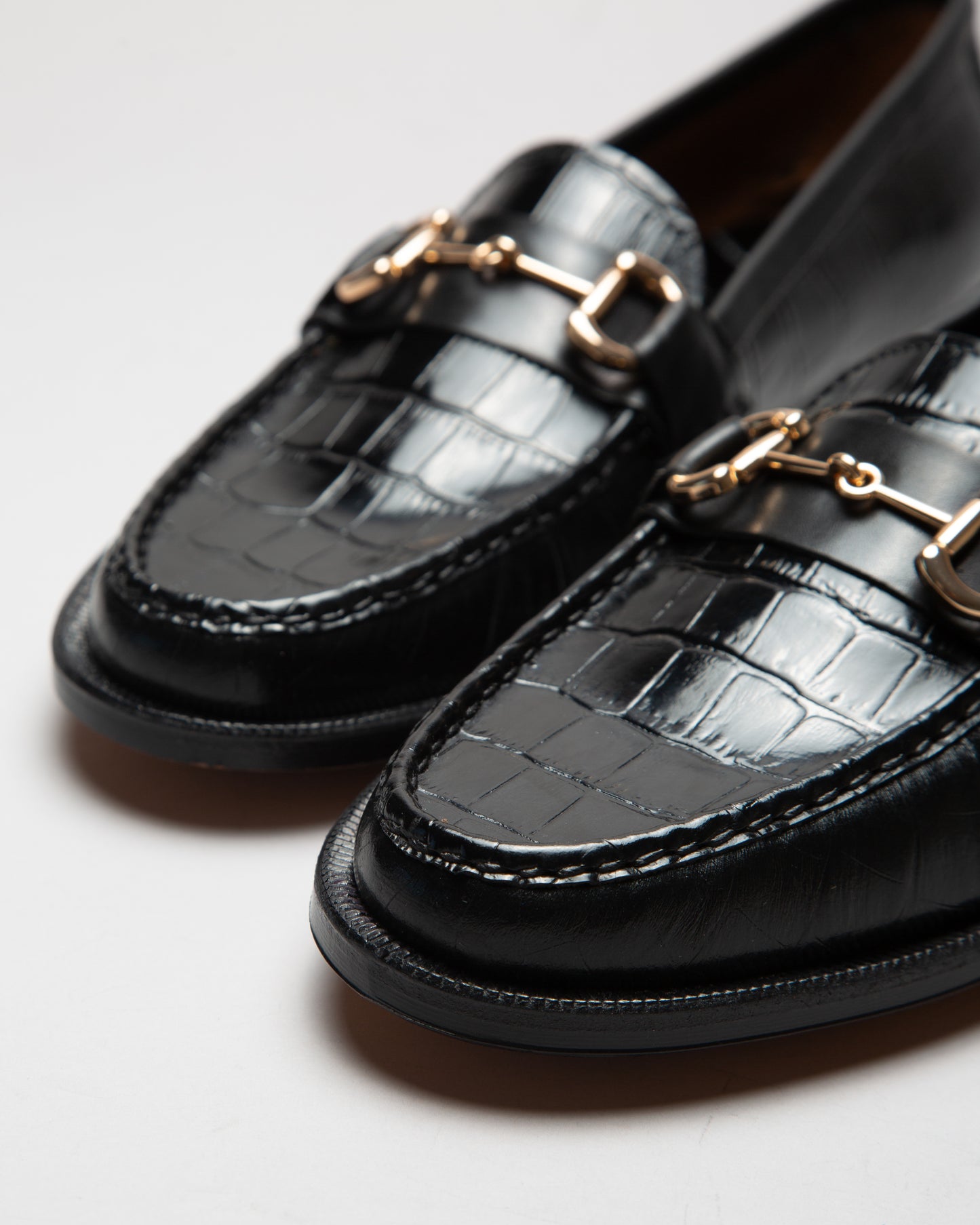 Mocasín 5324 con Herraje CR Negro