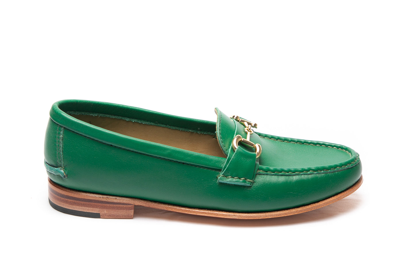 Mocasín 5324 con Herraje Verde
