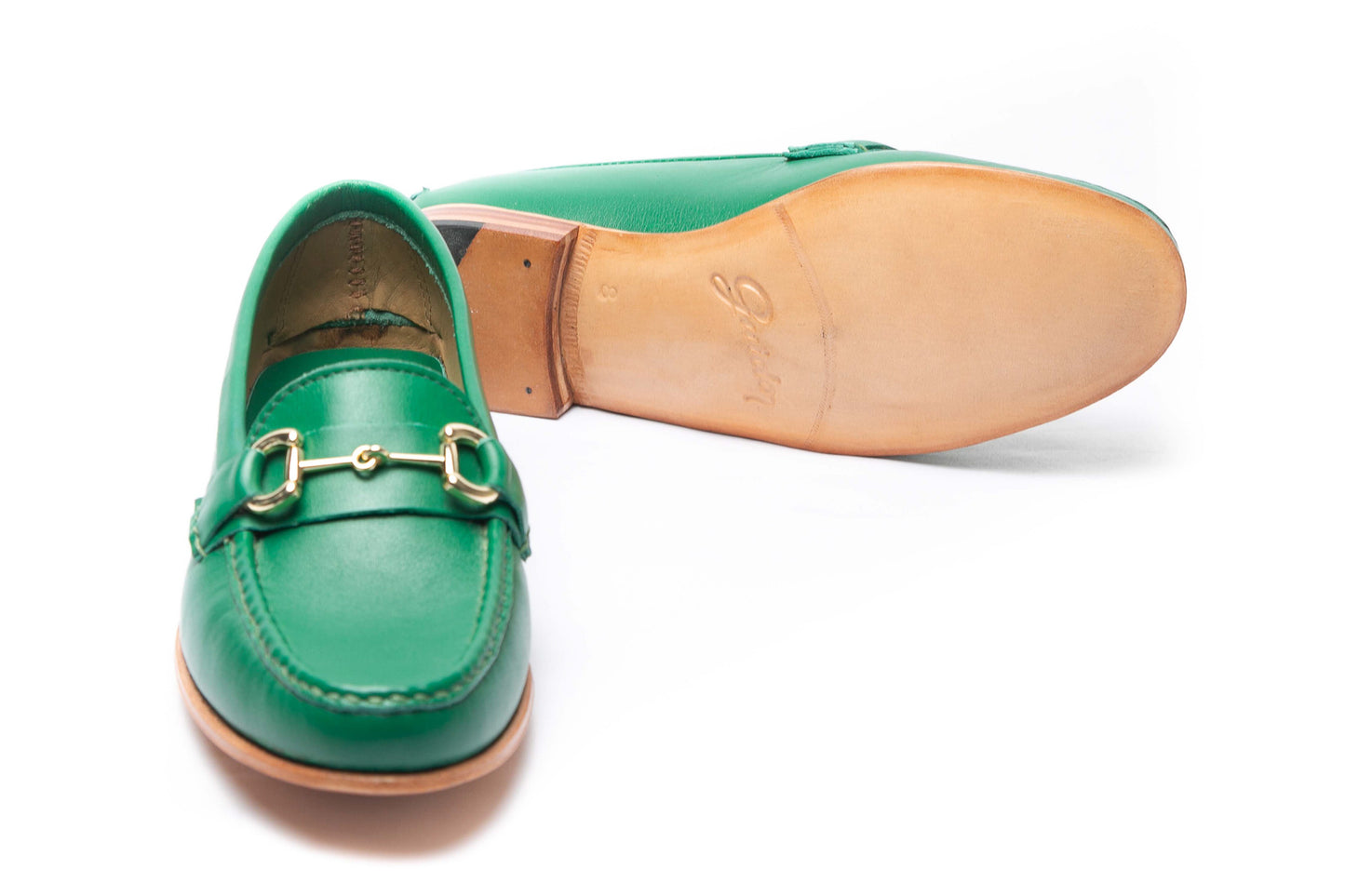 Mocasín 5324 con Herraje Verde