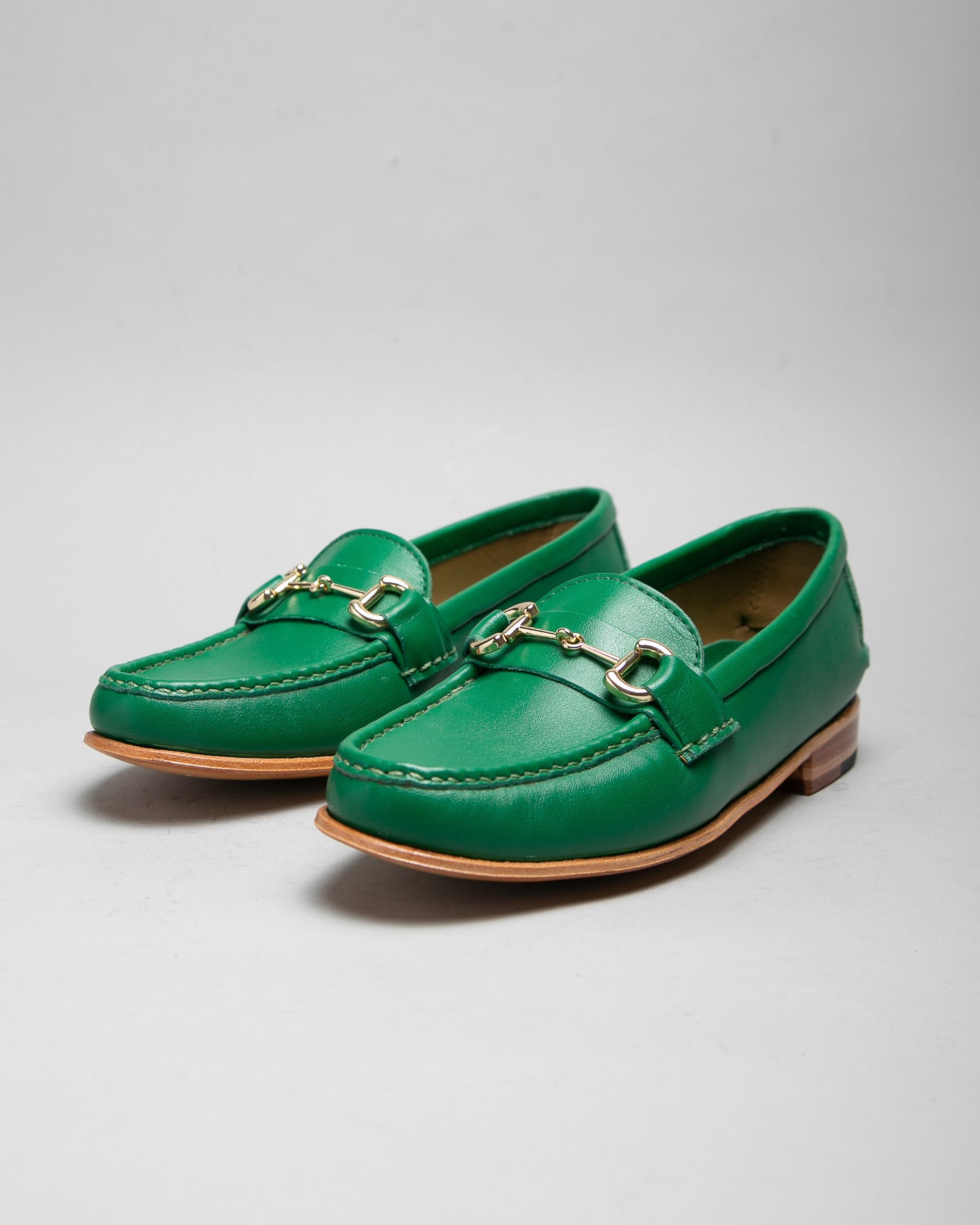 Mocasín 5324 con Herraje Verde