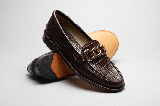 Mocasín 5327 Cadena Marrón