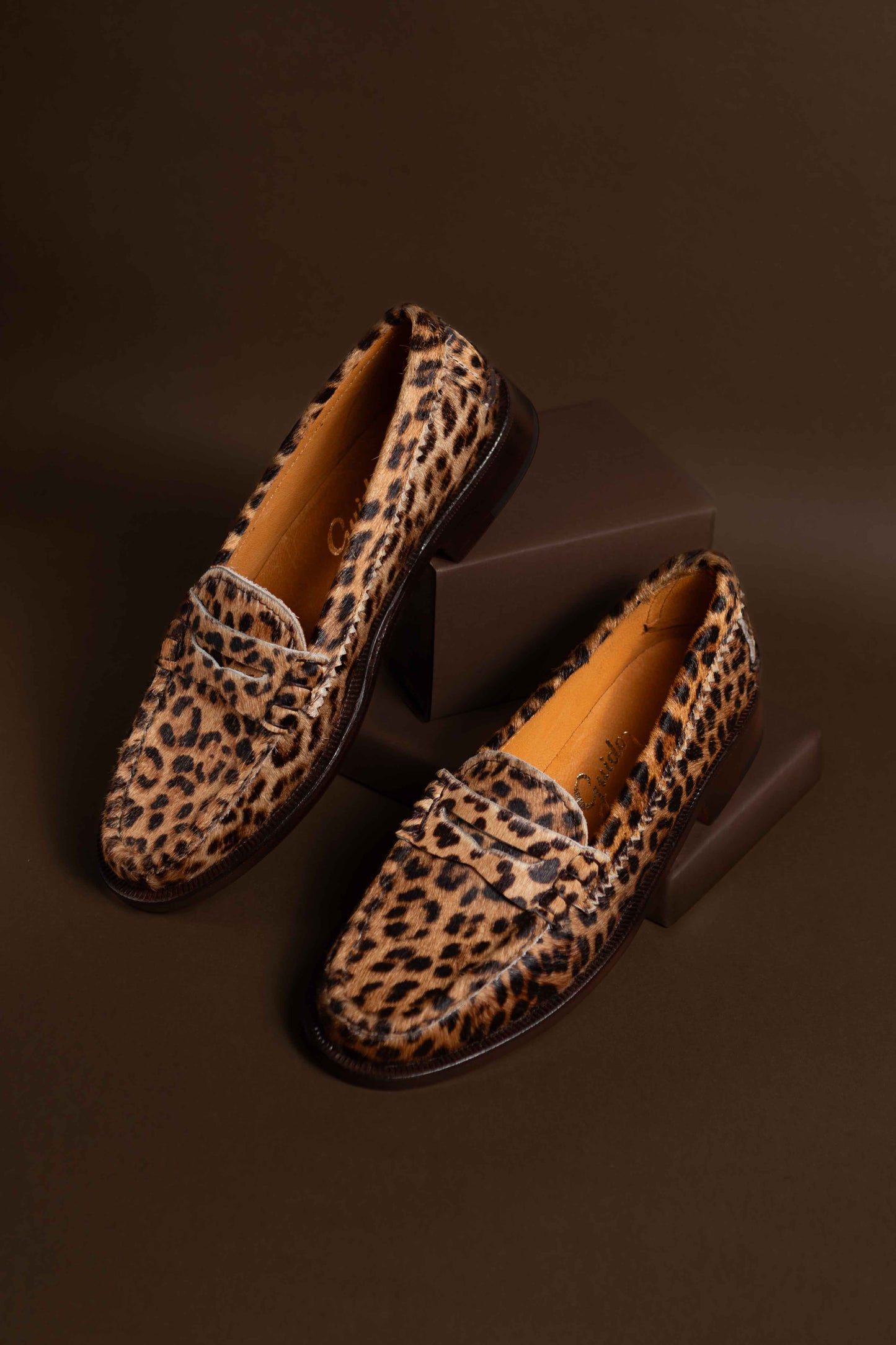 Mocasín 5379 Pelo Leopardo