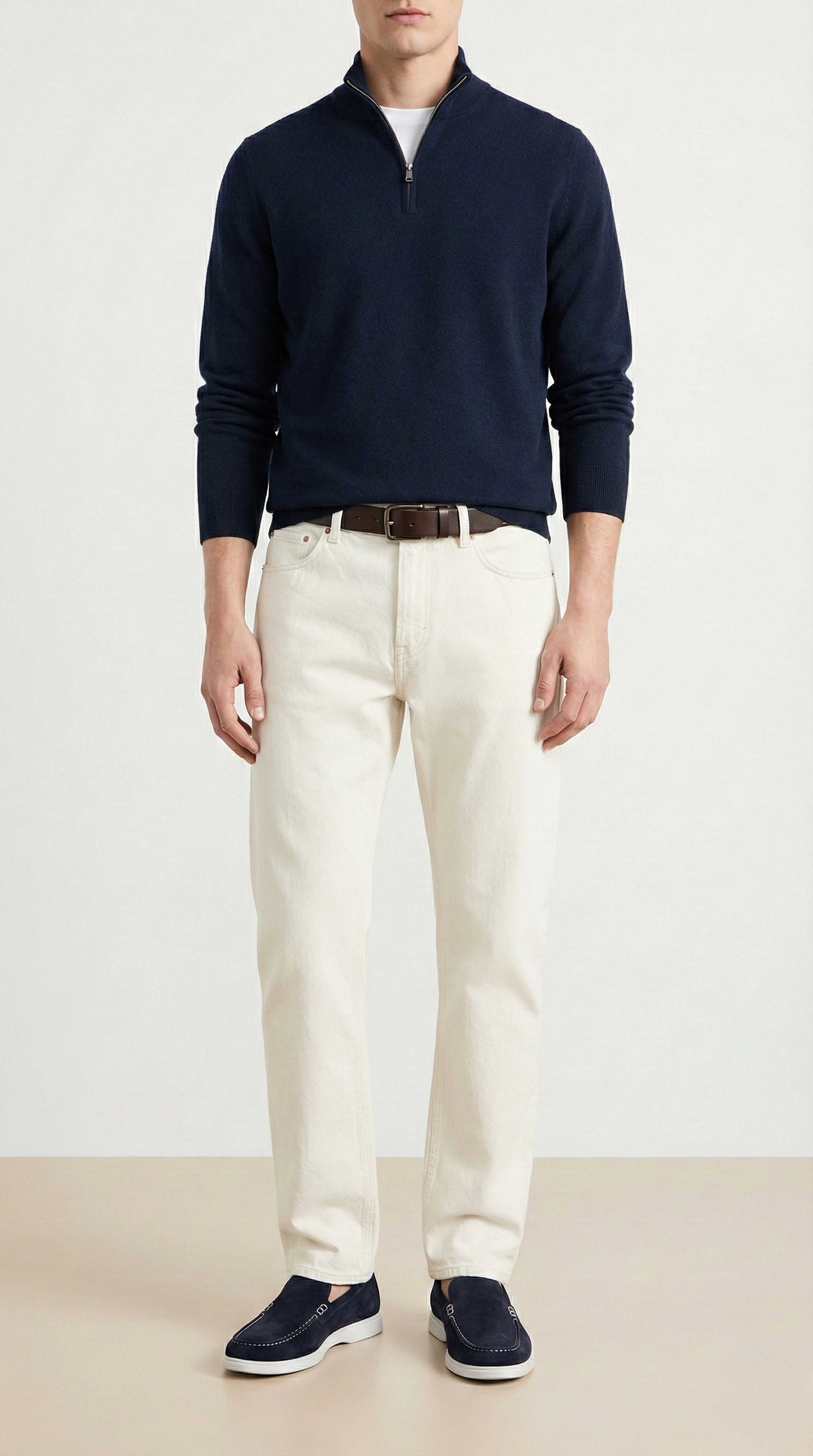 Loafer 701 Gamuza Azul