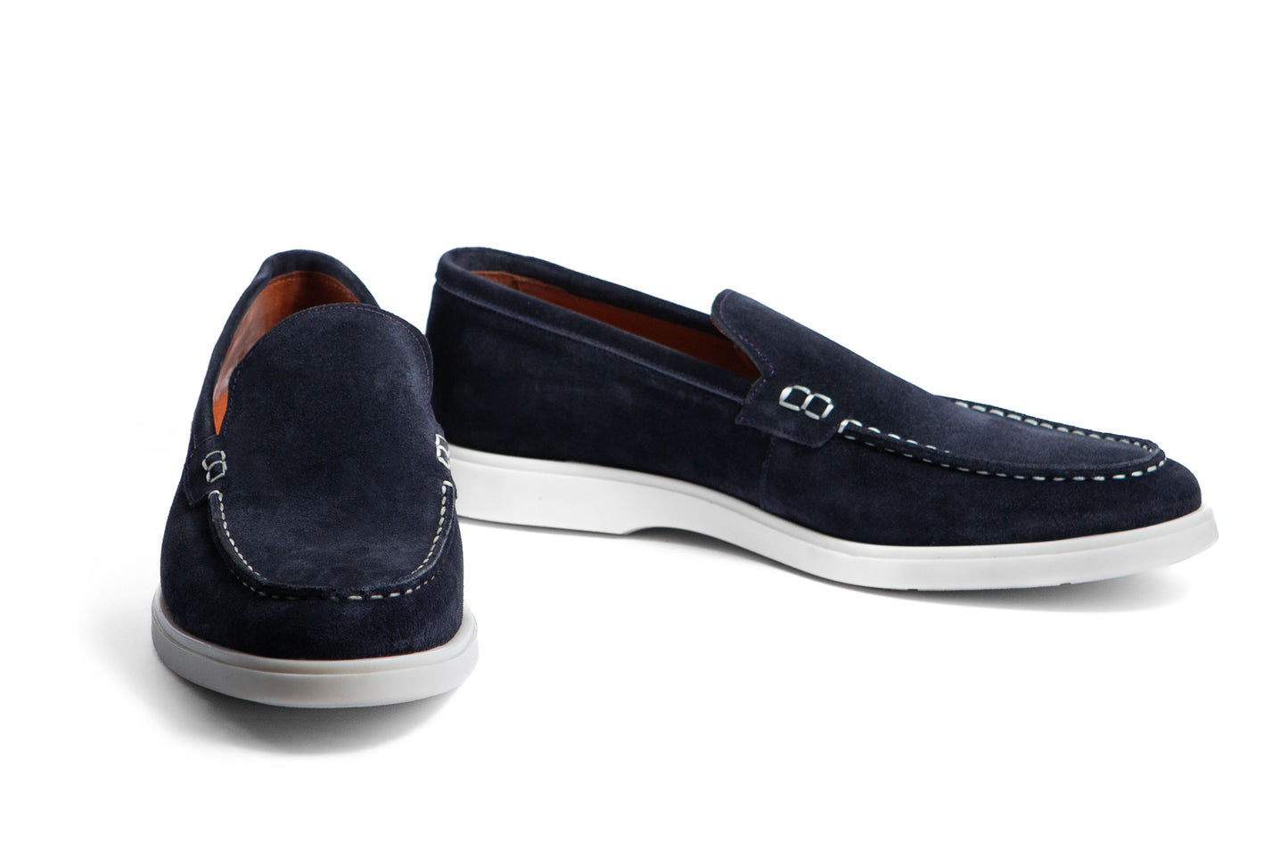 Loafer 701 Gamuza Azul