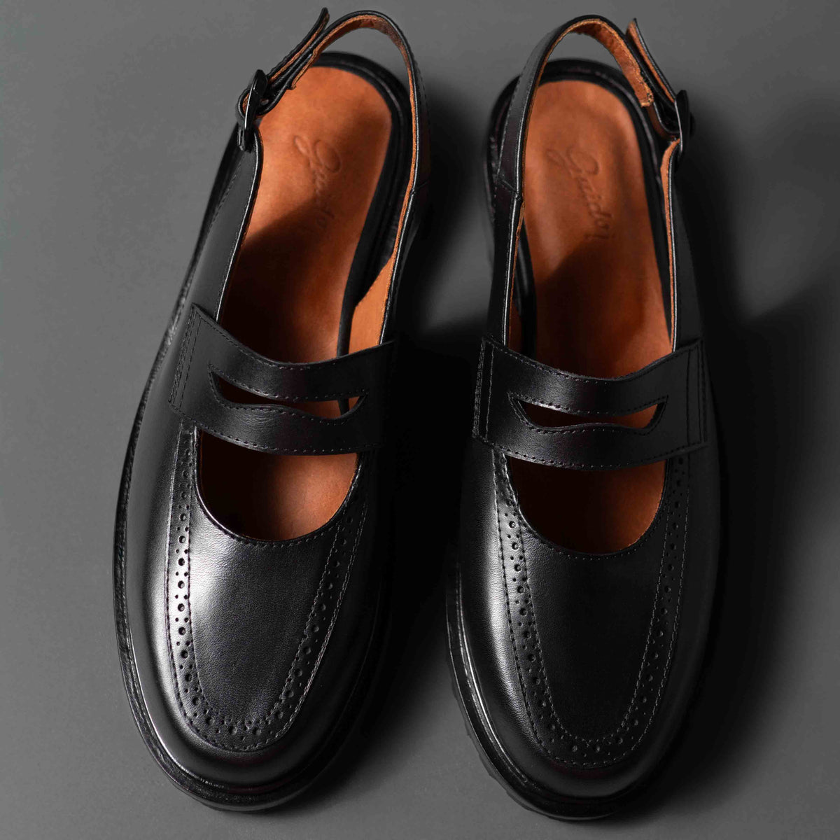 Zueco Mocasín René Negro