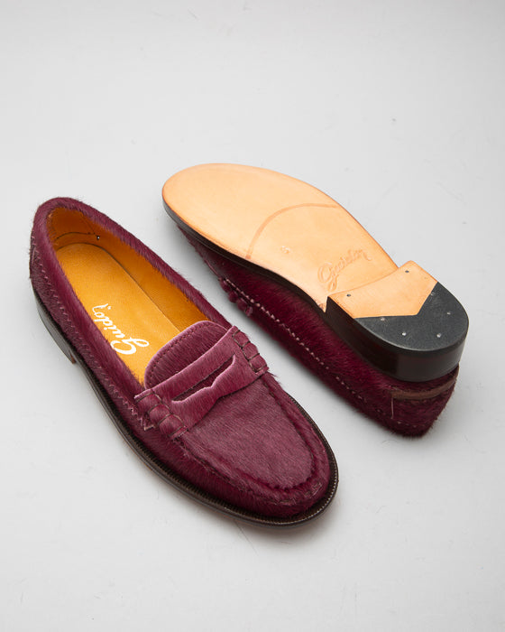 Mocasín 5379 Pelo Malbec