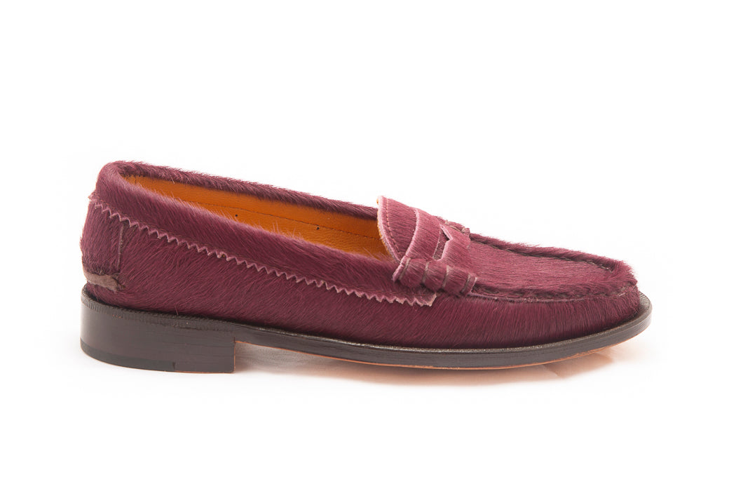 Mocasín 5379 Pelo Malbec