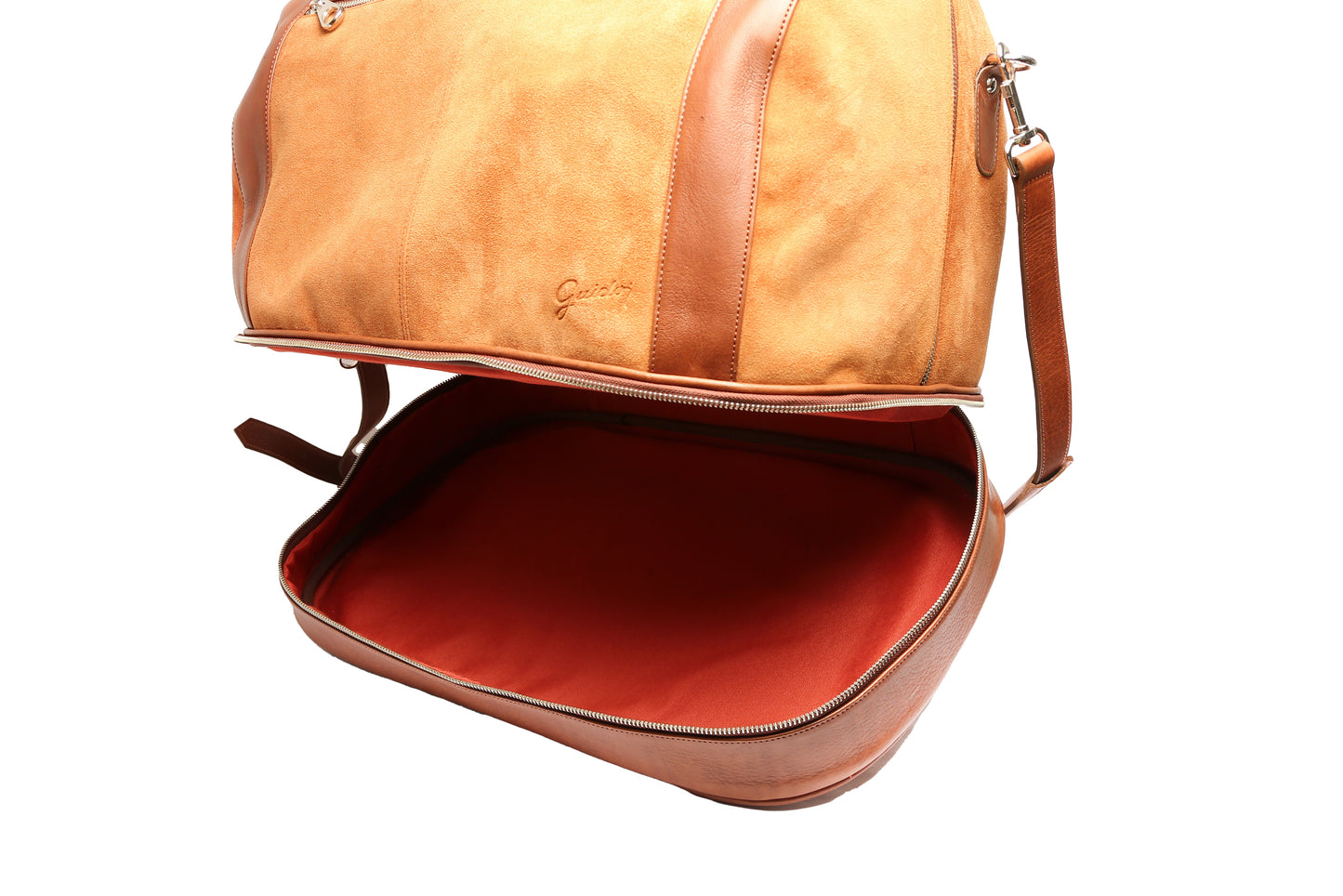 Bolso Camisero Gamuza Ladrillo