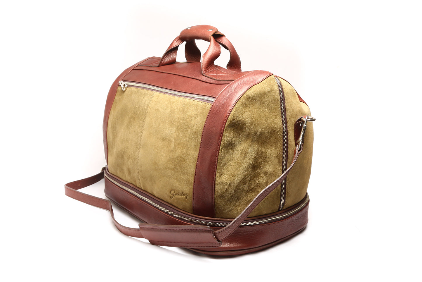 Bolso Camisero Gamuza Olivo