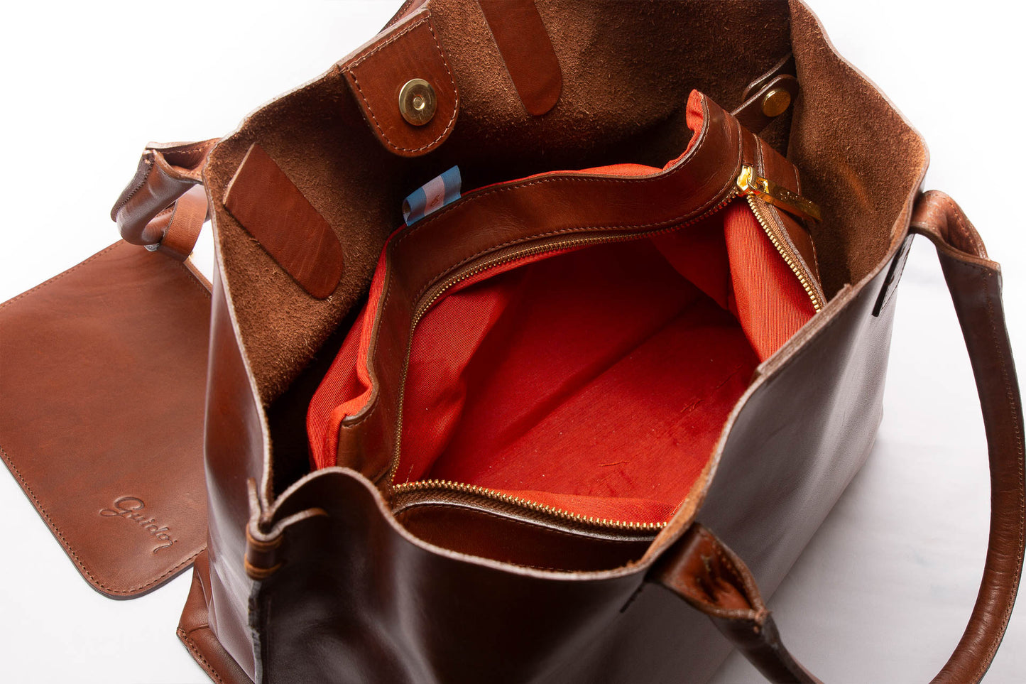 Cartera Toti Marrón