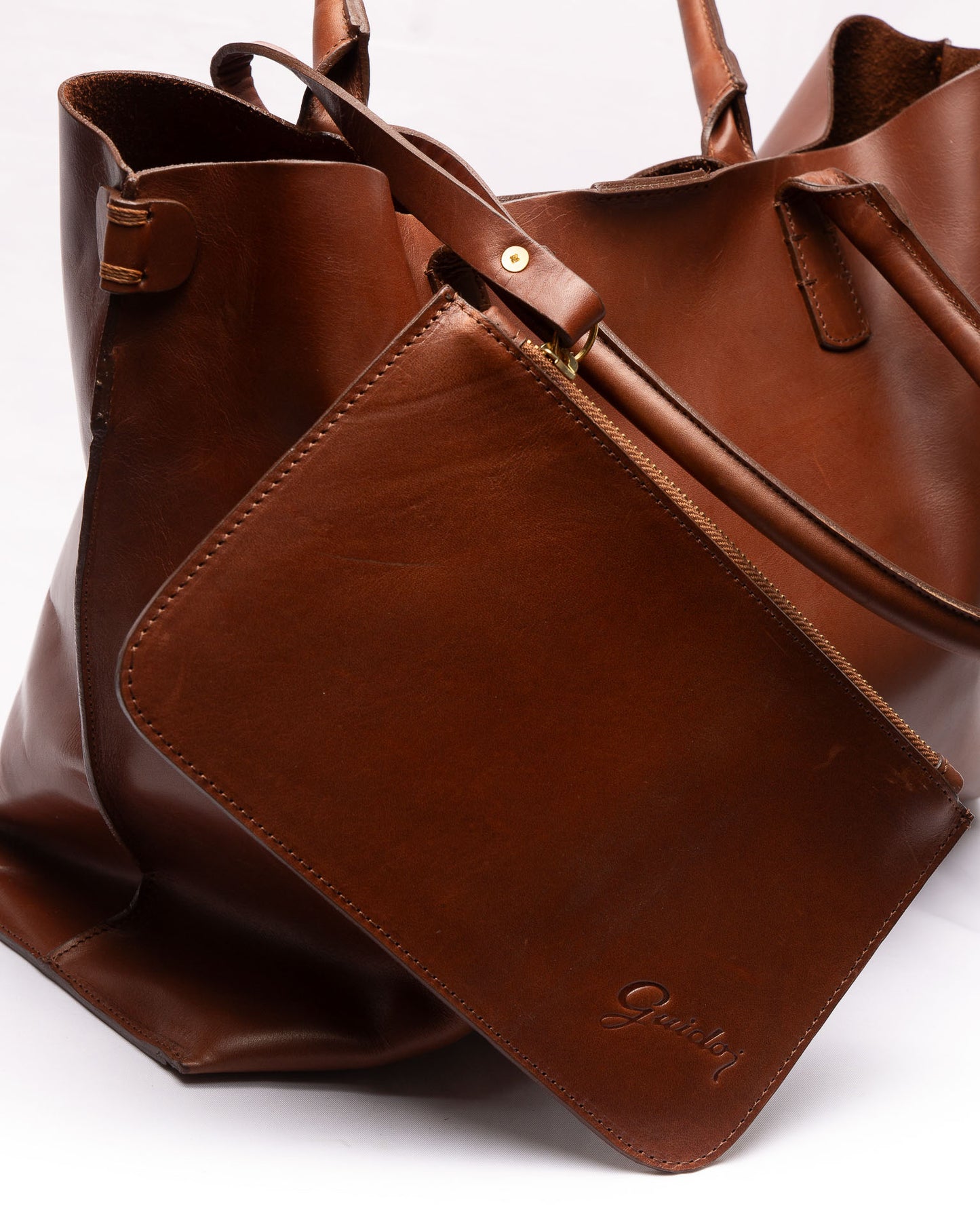Cartera Toti Marrón