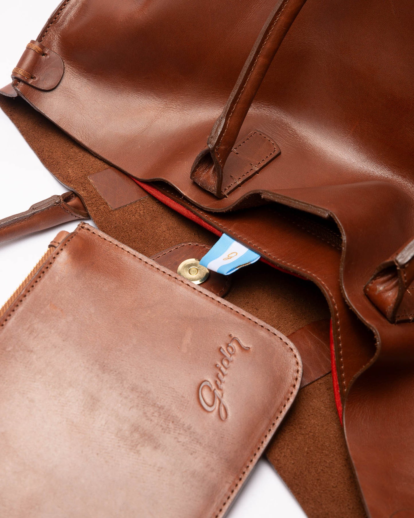 Cartera Toti Marrón