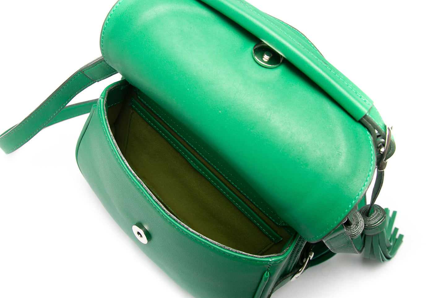 Cartera Doppia Verde