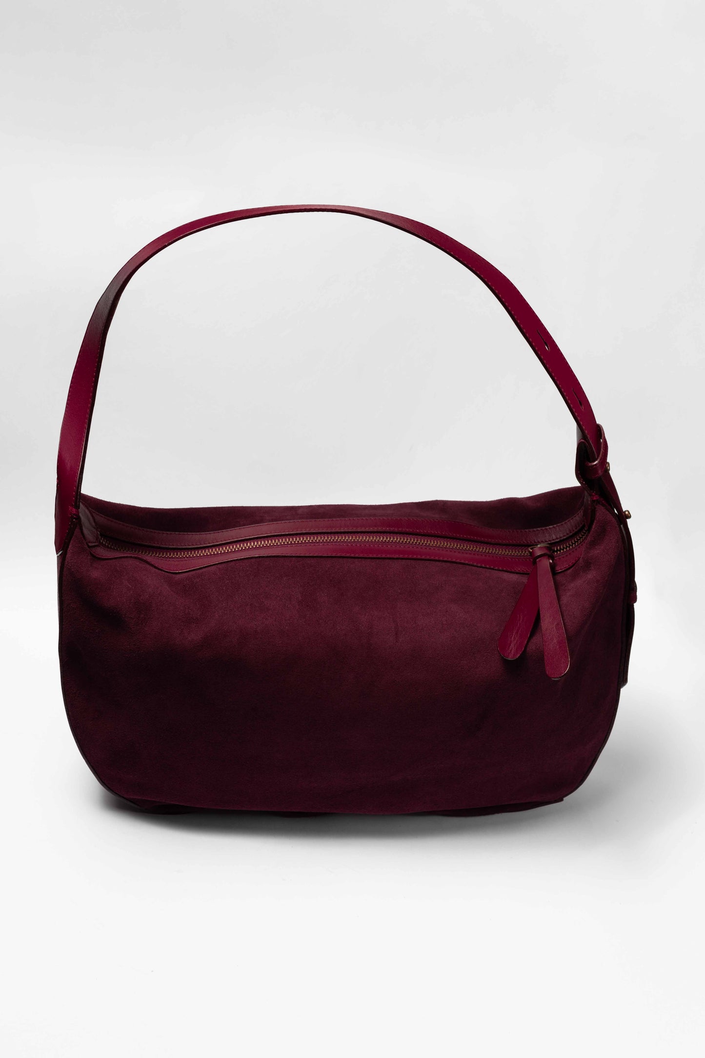 Cartera Ceibo Gamuza Bordo