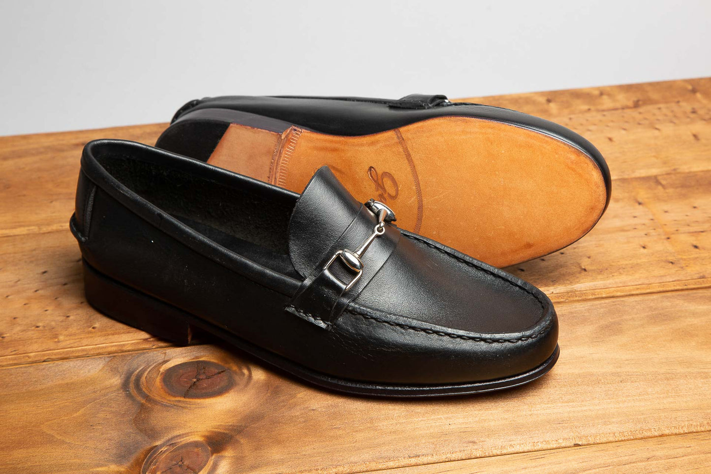 Mocasín Simple Suela 4224 con Herraje Negro