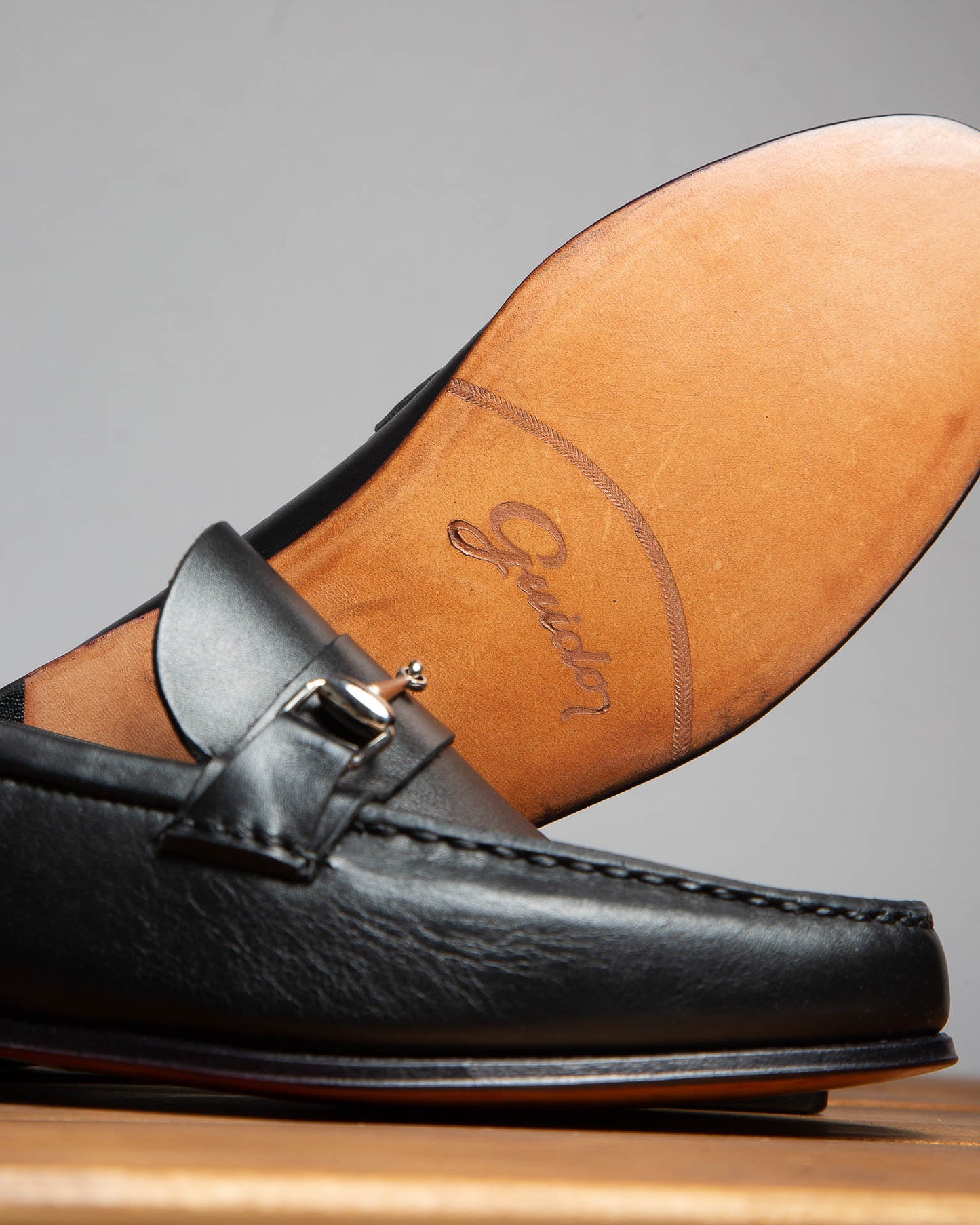 Mocasín Simple Suela 4224 con Herraje Negro