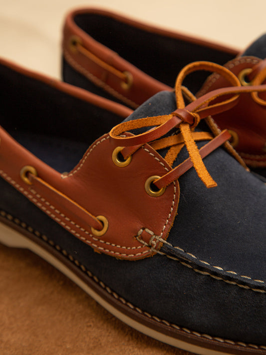 Náutico Gamuza Azul - 44