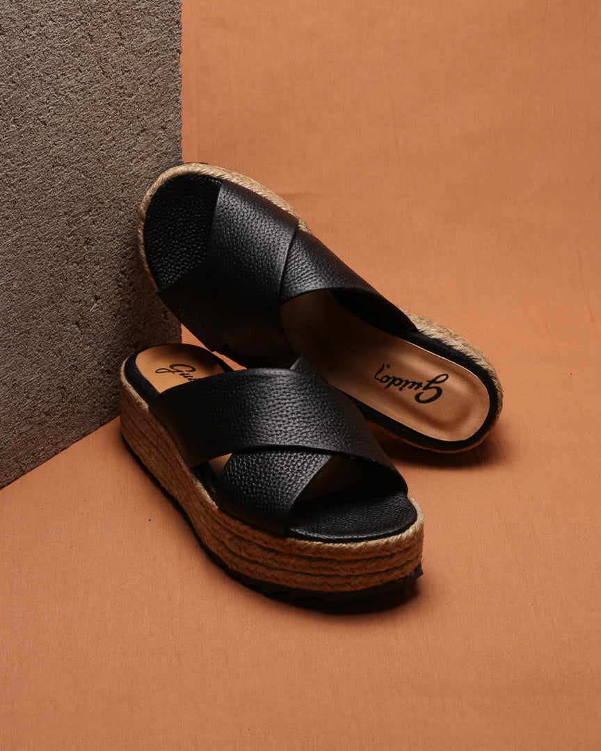 Sandalia Positano Negro