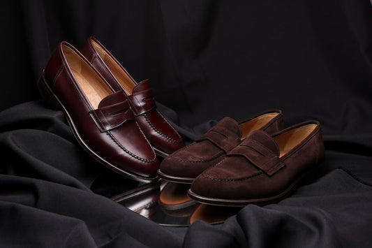 Zapato Social 1504 Gamuza Marrón