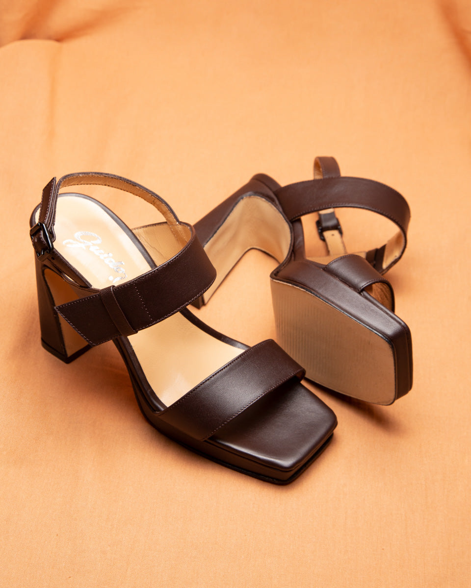 Sandalia Praga Chocolate