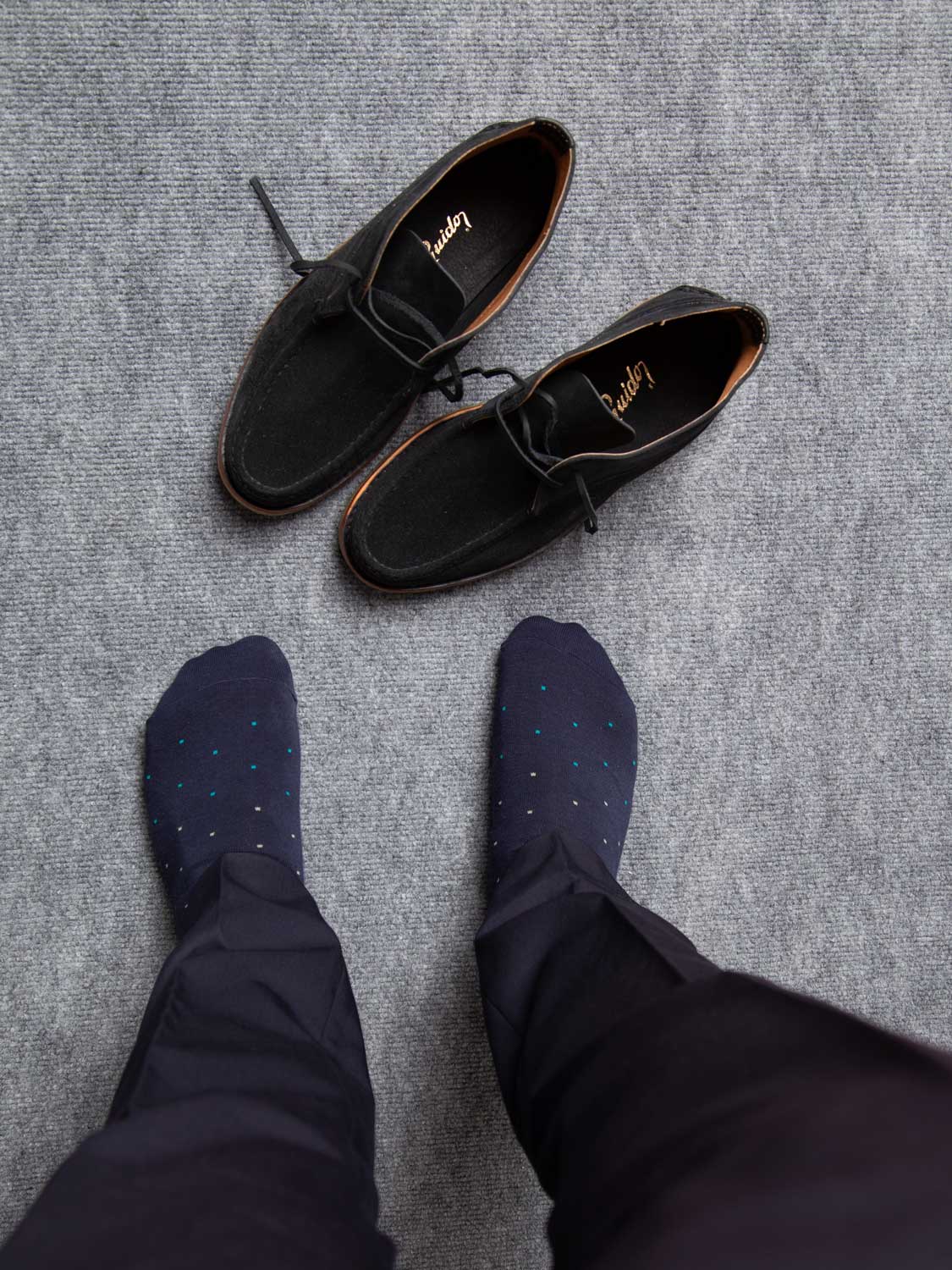 Bota 2778 Gamuza Negro