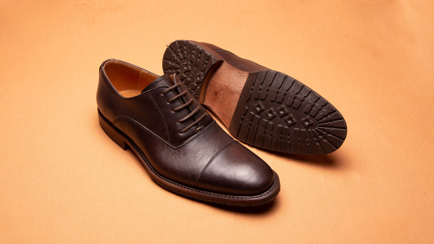 Zapato Social 3210 Rusticone Choco