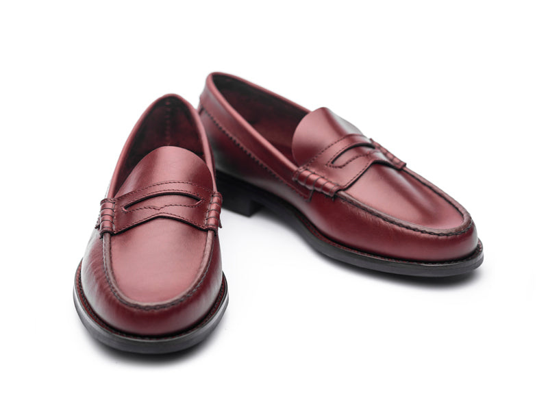 Mocasín Doble Suela de Goma 4779 - Borgoña