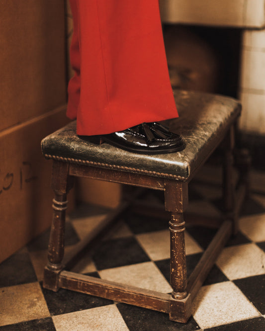 Mocasín 5326 Charol Negro