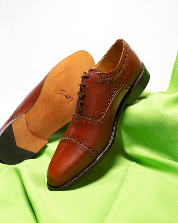 Zapato Social 738 Marrón - 9 1/2