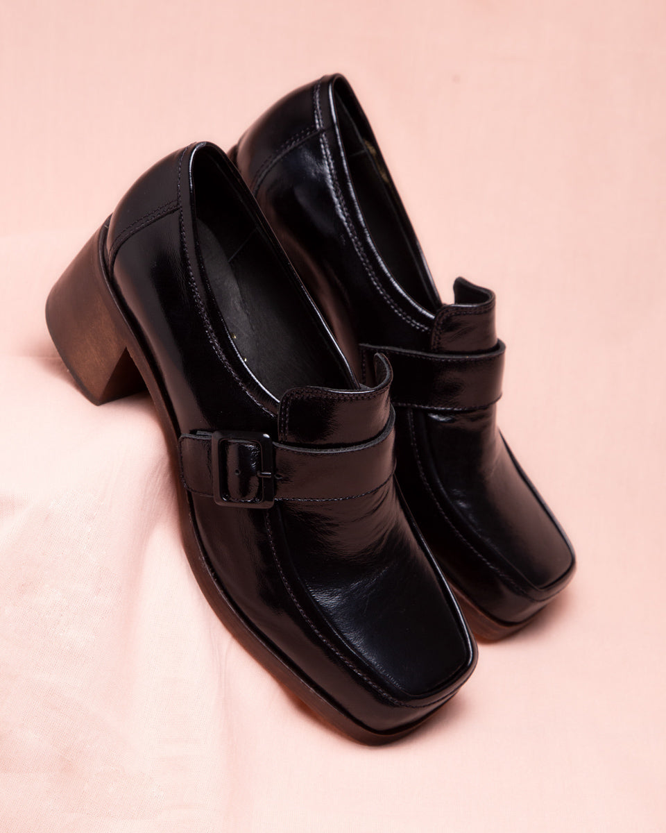 Mocasín Taco Frida 7456 Negro