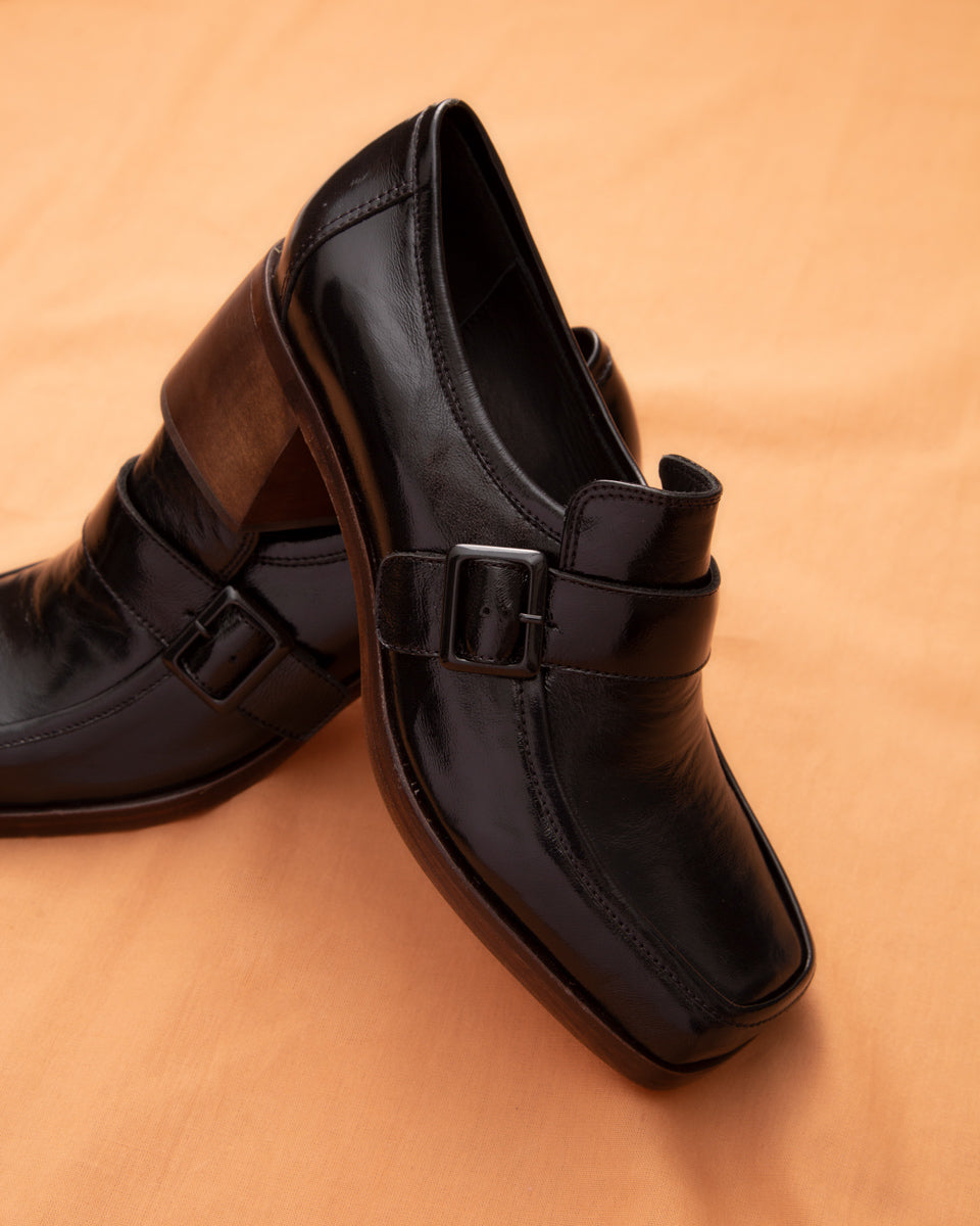 Mocasín Taco Frida 7456 Negro