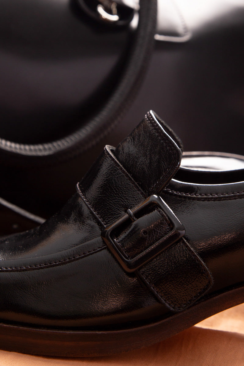 Mocasín Taco Frida 7456 Negro