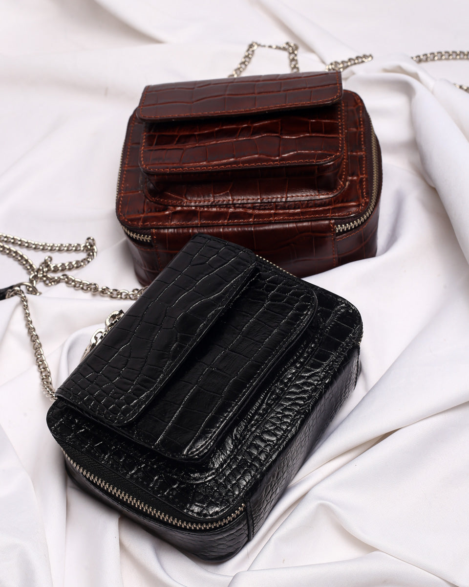 Cartera Puqui Negro