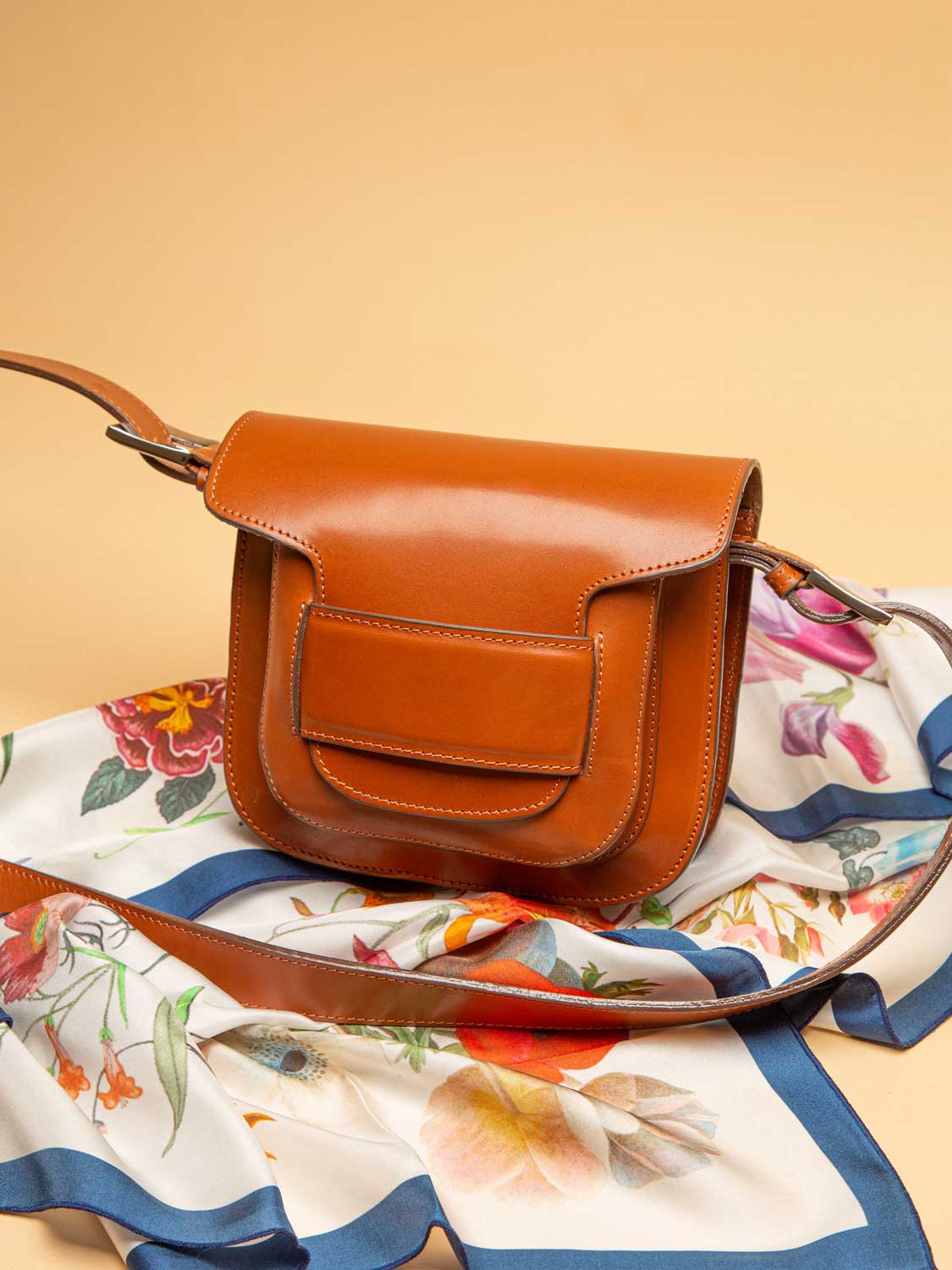 Pañuelo Guido Flores Bianco