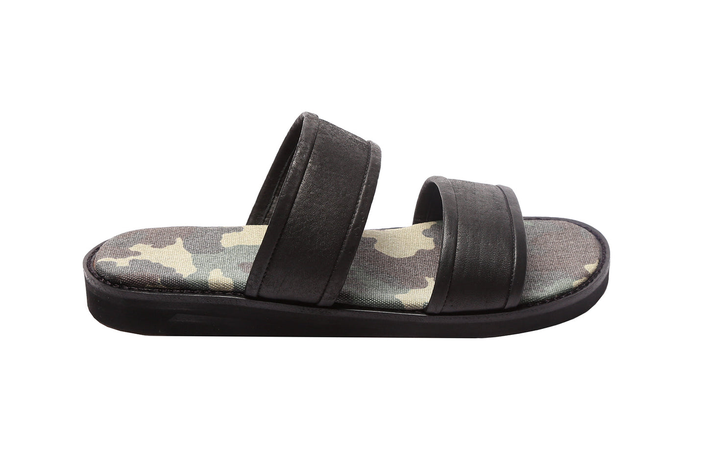 Sandalia Camo Negra