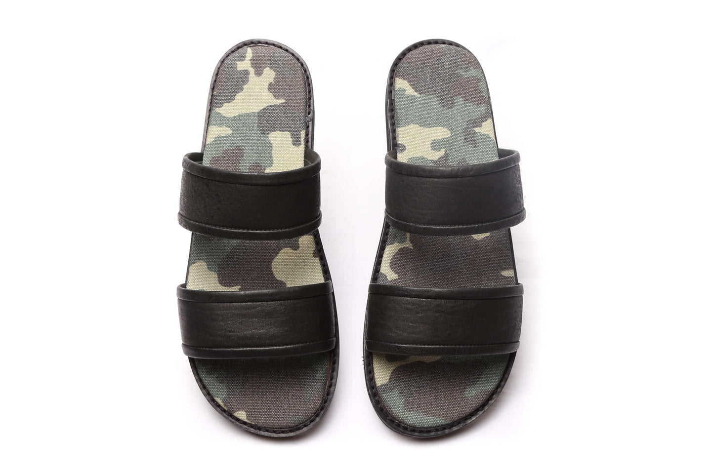 Sandalia Camo Negra