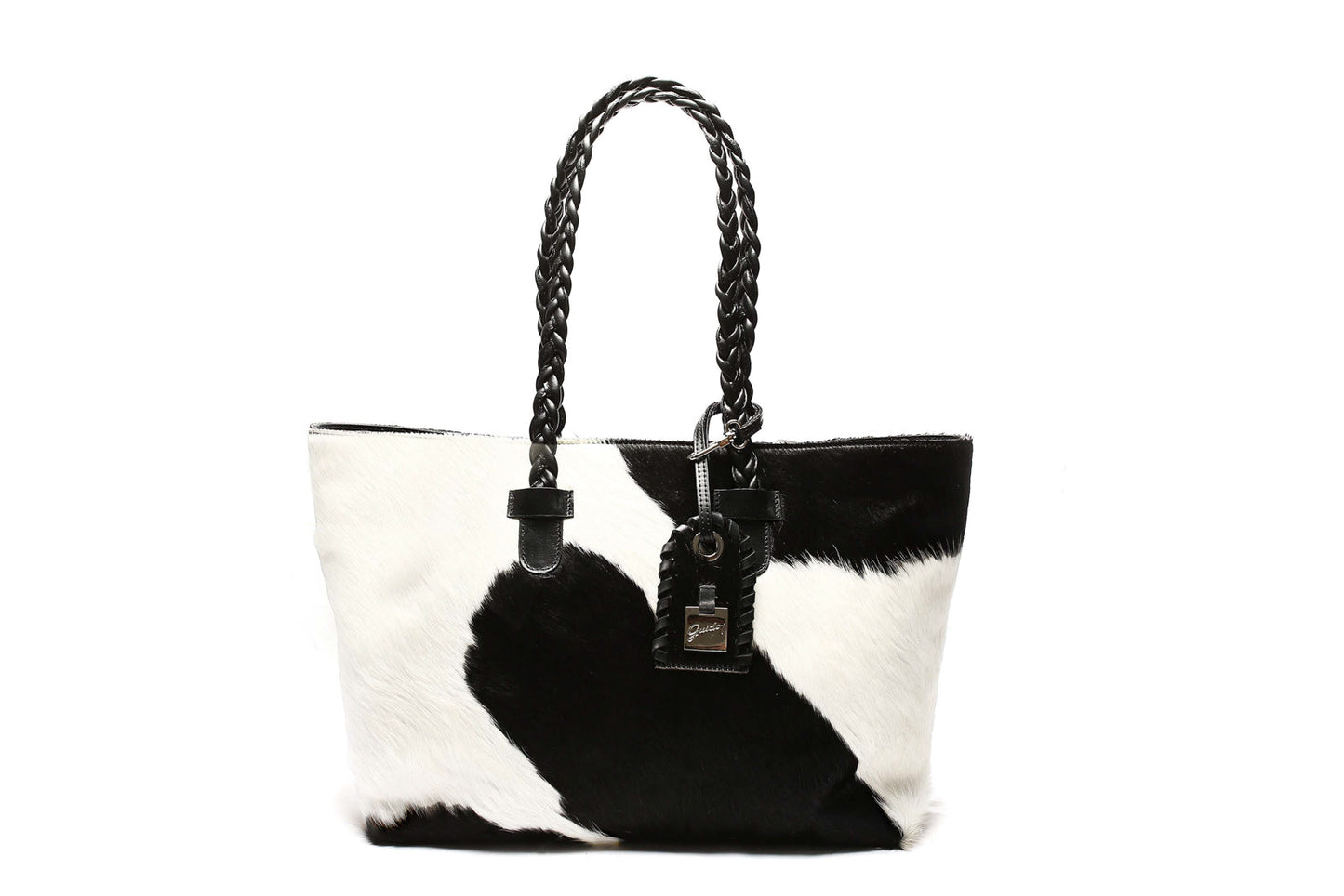 Cartera Rustic Negro & Blanco