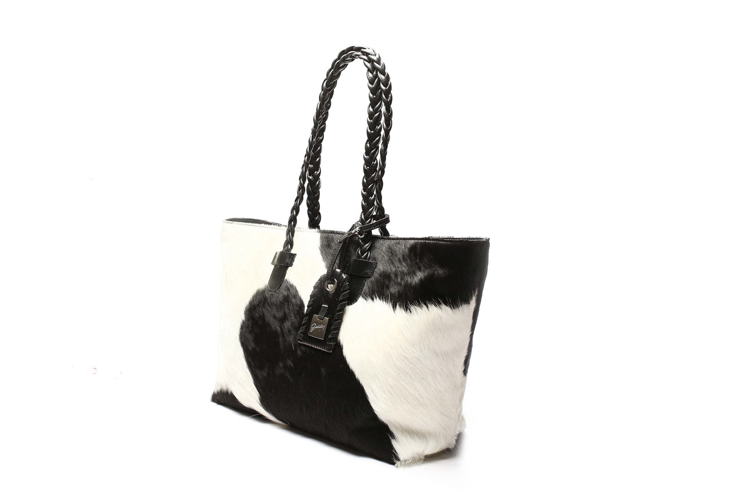 Cartera Rustic Negro & Blanco