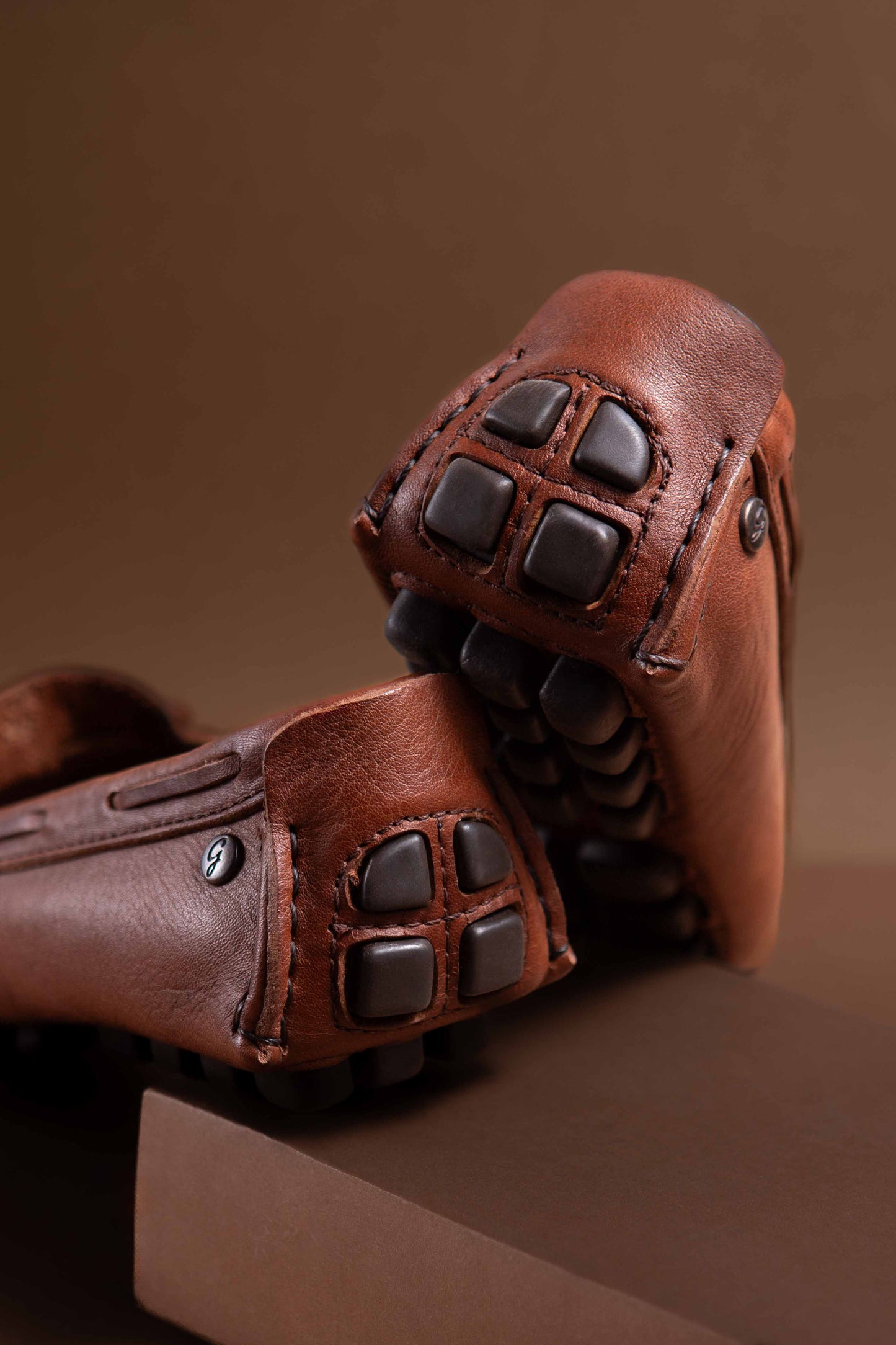 Driver con Moño Tabaco