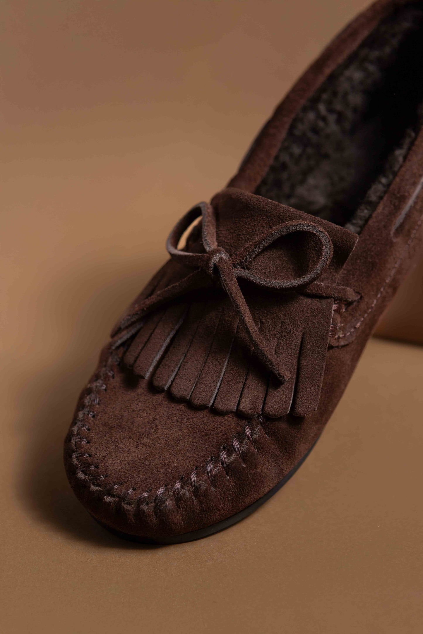 Nautico Fleco Gamuza Choco