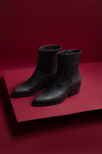 Bota Lanin Rustic Negro