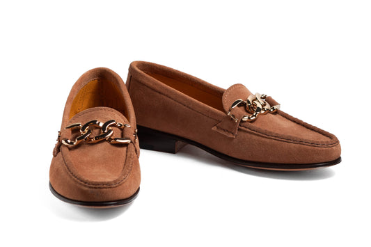 𝗣𝗥𝗘𝗩𝗘𝗡𝗧𝗔 - Mocasín 5327 Gamuza Ladrillo